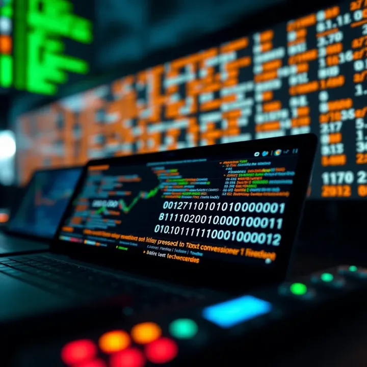 Overview of Popular Binary Decoding Techniques and Tools Visual comparison of different binary decoding methods and tools used in digital text conversion