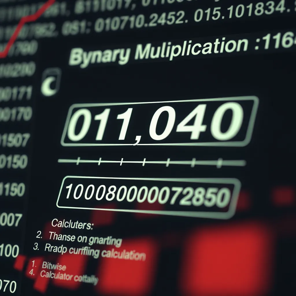 How to Use a Binary Multiplication Calculator | indianbinarytips