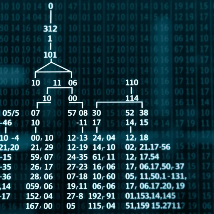 Insertion and Search Operations in a Binary Search Tree Visualization of inserting and searching nodes within a binary search tree