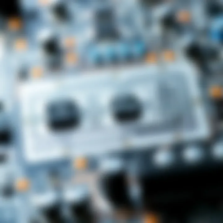 Detailed schematic showing the configuration and connections within a binary adder setup