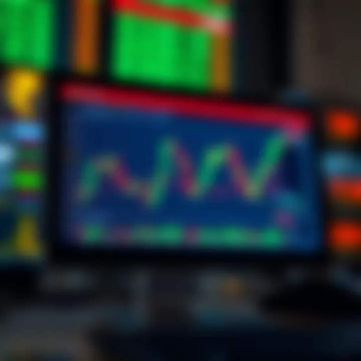 Regulatory Landscape of Binary Trading in India Illustration of a digital trading screen displaying binary options charts with Indian Rupee symbols