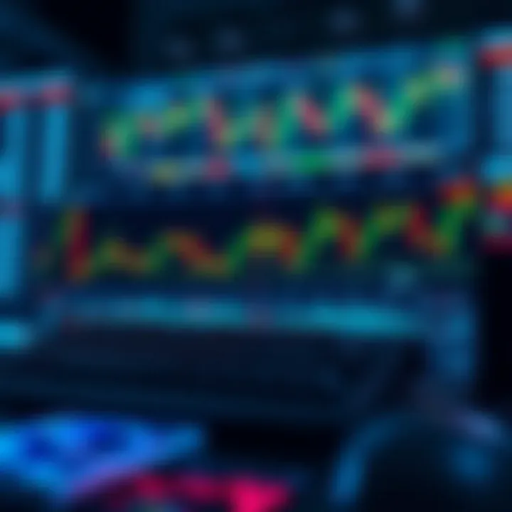Overview of Forex Trading Platforms Available in India Graphic showing various forex trading platforms with charts and currency symbols