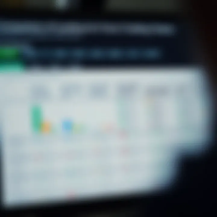 Chart showing comparison of key features among top forex brokers in India