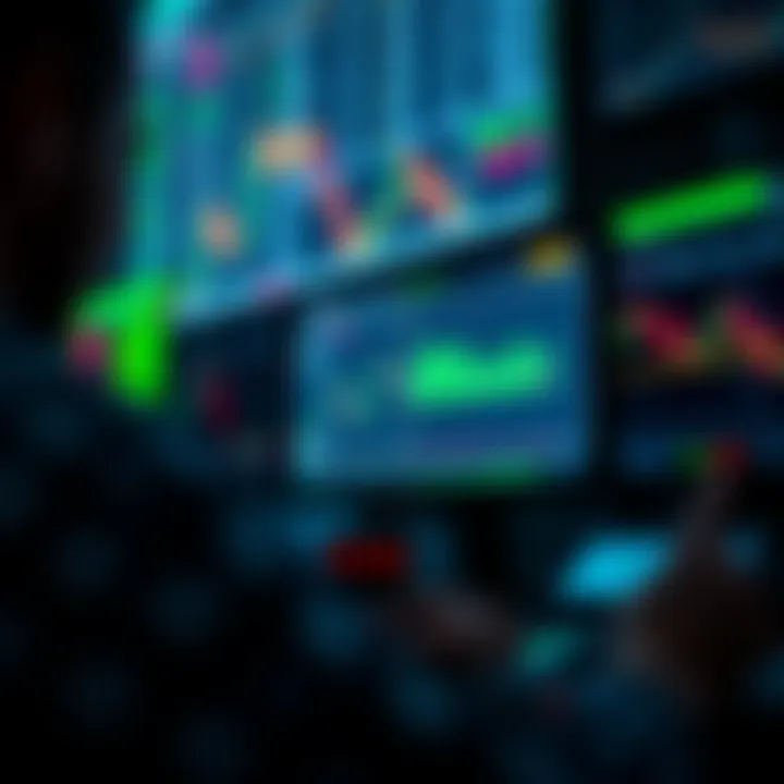 Illustration of key criteria for selecting a forex trading course displayed on a digital interface