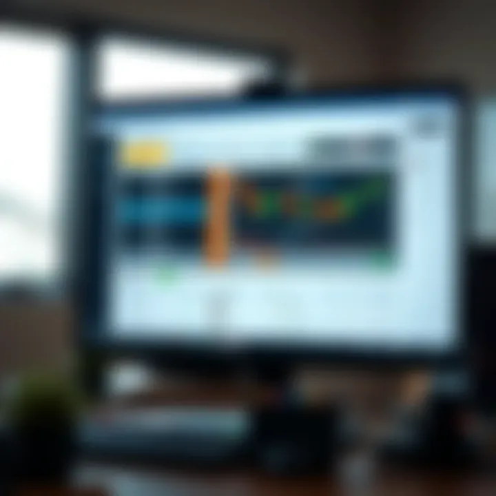 Comparison of features and benefits of various paper trading websites on a computer screen