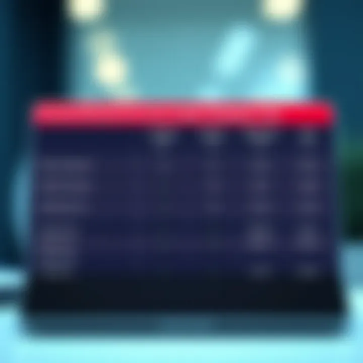 Comparison chart displaying brokerage fees and features of popular Indian trading applications