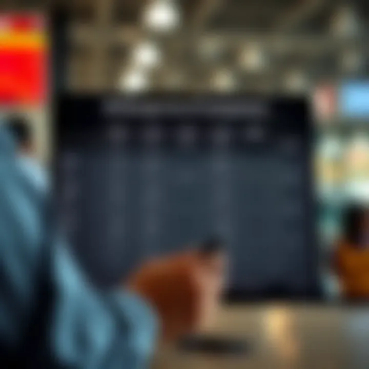 Comparison chart showing brokerage fees across various Indian trading apps