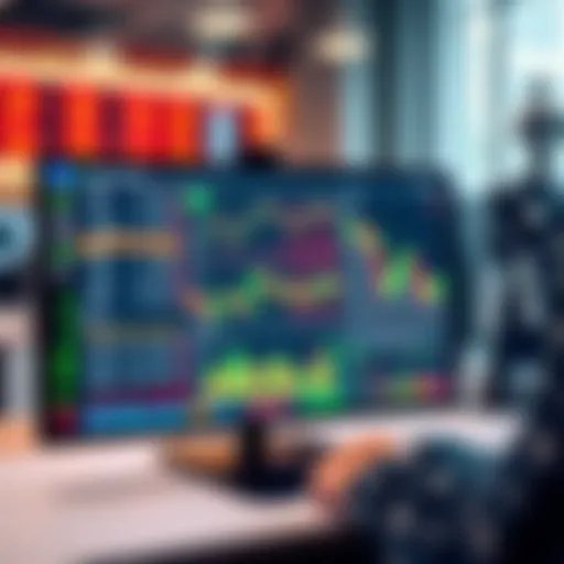 Dashboard displaying various forex trading tools and real-time market data on a digital platform