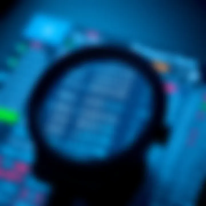 Illustration demonstrating binary search dividing a sorted list and checking middle elements