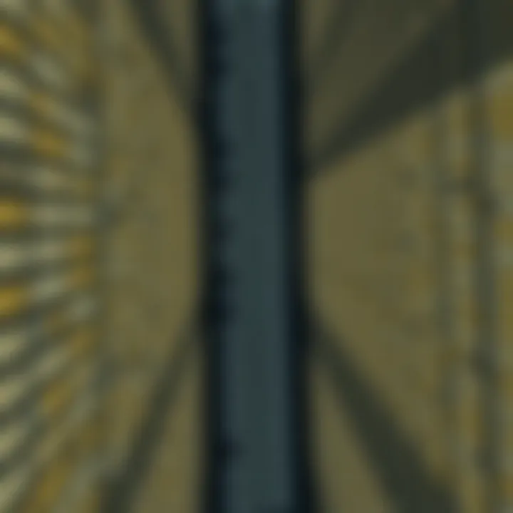 Illustration depicting the division of a sorted list for efficient target element searching