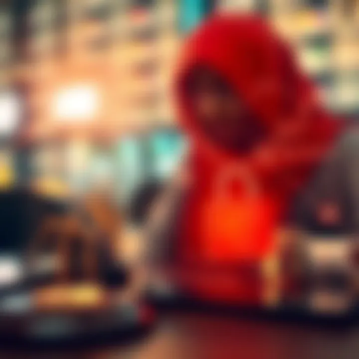 Secure digital transaction concept illustrating legal and safety features for mobile trading platforms in India