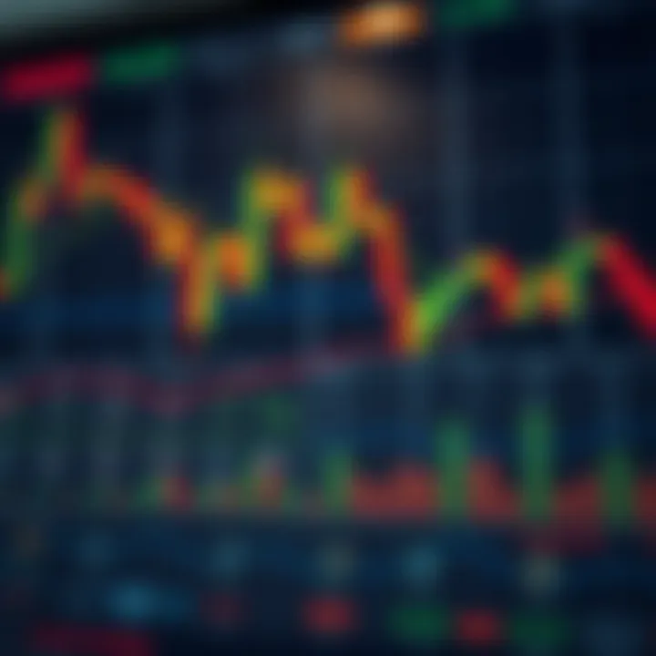 Illustration showing various bullish candlestick patterns indicating upward market trends