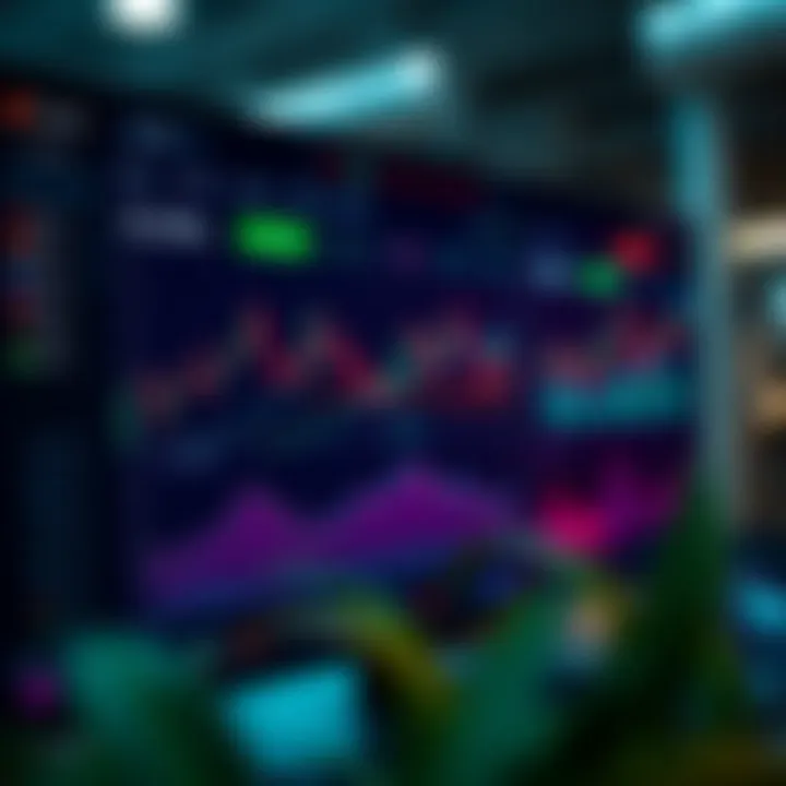 Interactive dashboard showing real-time market trends and trading options on a digital platform