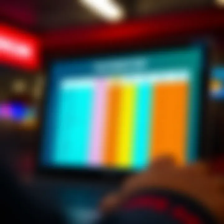 Comparison chart displaying cost differences among popular trading apps