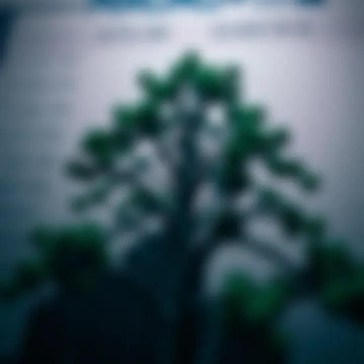 Comparison chart displaying recursive and iterative methods for calculating the maximum depth of a binary tree