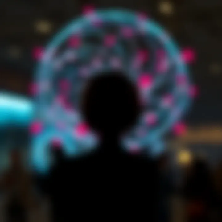 Abstract representation of interconnected shapes symbolizing non-binary identities and fluid social structures