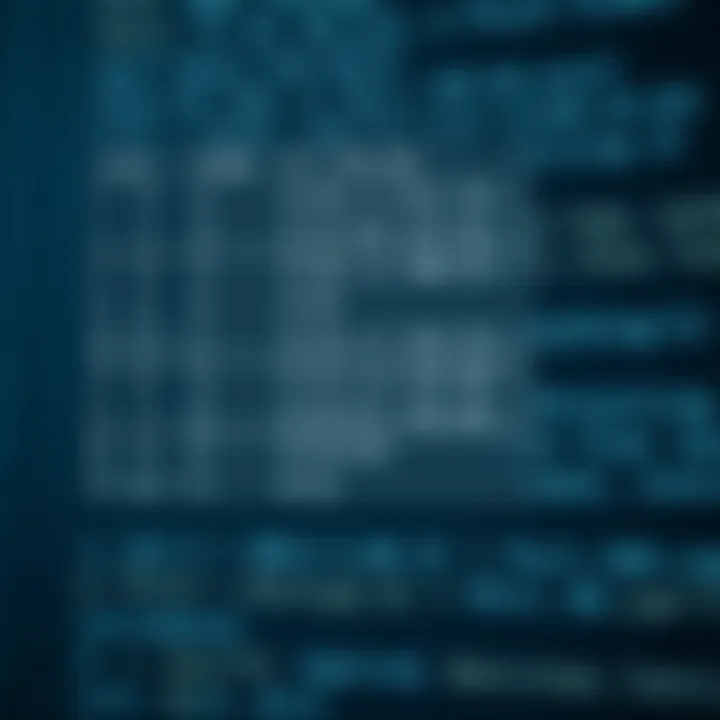 Visual representation of dynamic programming matrix used to compute minimal costs in optimal binary search tree construction