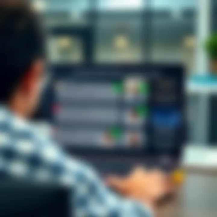 Graphic showing a variety of online course formats including video lessons, interactive quizzes, and live webinars