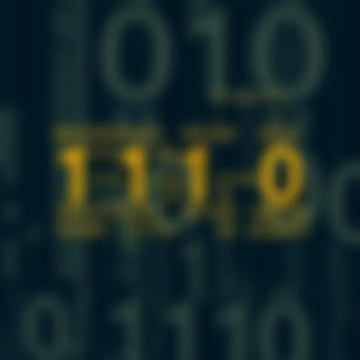 Diagram demonstrating borrowing technique in binary subtraction with emphasis on bit manipulation