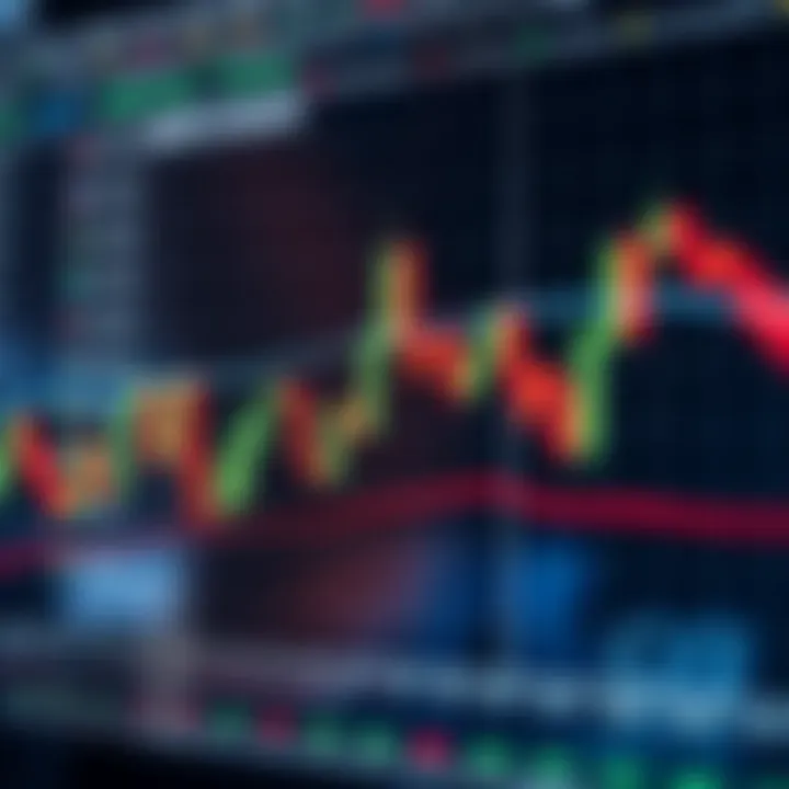 Illustration showing a bullish engulfing candlestick pattern on a trading chart