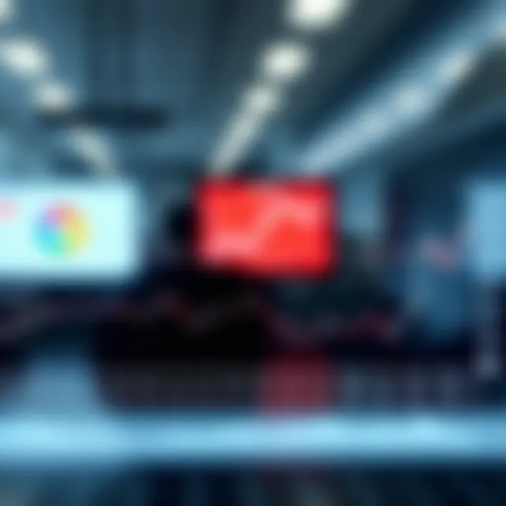 Various line chart shapes illustrating common patterns like double tops, head and shoulders, and consolidations