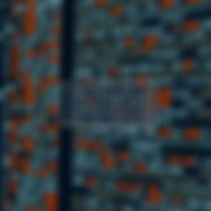 Diagram illustrating the linear search algorithm scanning through an array sequentially