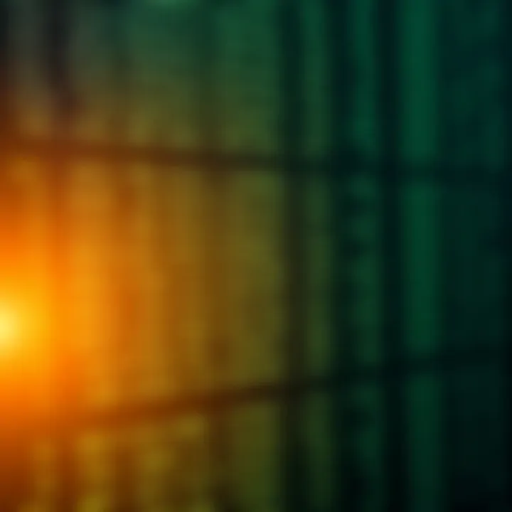 Diagram illustrating the linear search method sequentially checking each element in a list