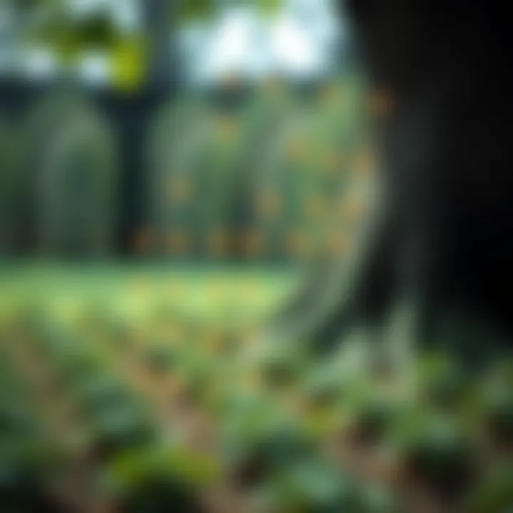 Diagram illustrating the structure of a binary tree with highlighted paths showing different depths