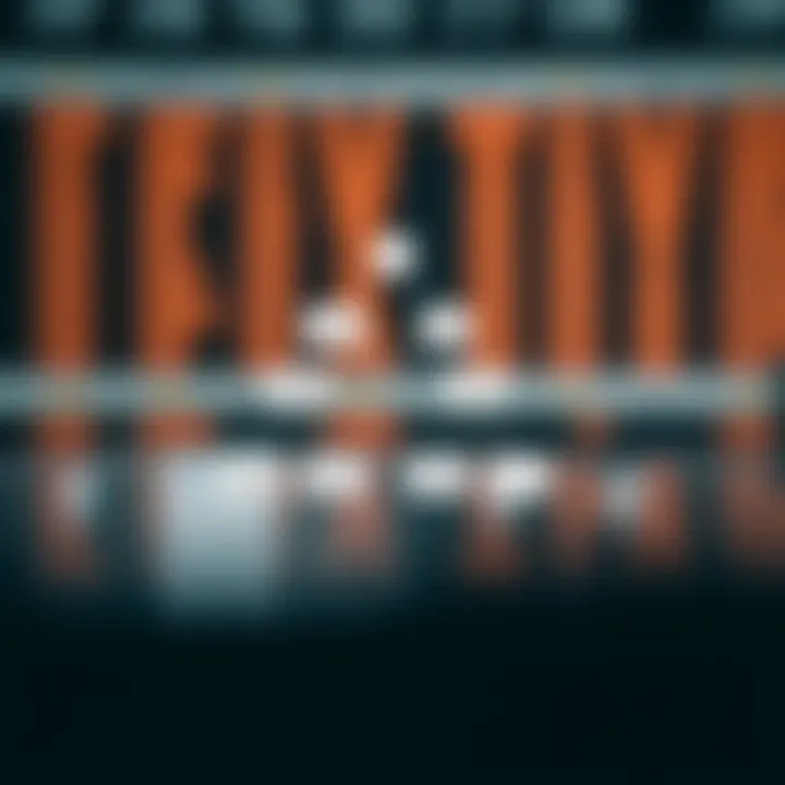 Diagram of a binary search tree balanced according to access probabilities optimizing search efficiency