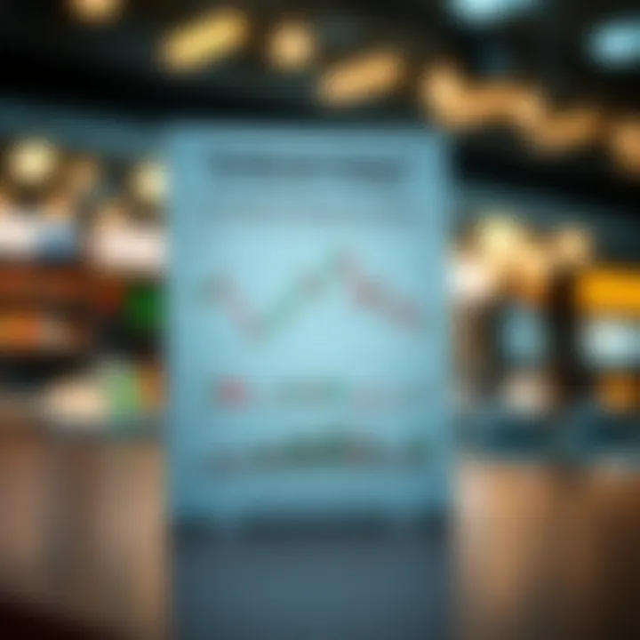 Visual guide showing a downloadable PDF resource with annotated candlestick charts for trading education