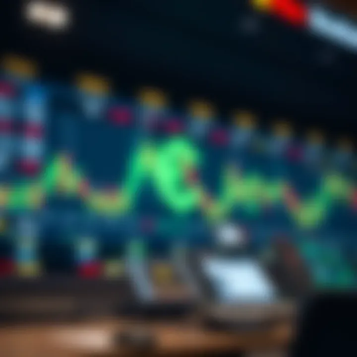 Illustration of currency exchange symbols representing global forex market dynamics