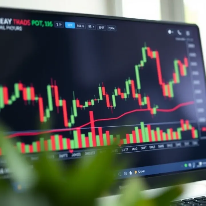 Chart displaying various common candlestick patterns used in technical stock analysis