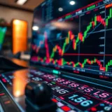 Illustration of forex market concepts including currency pairs and trading charts