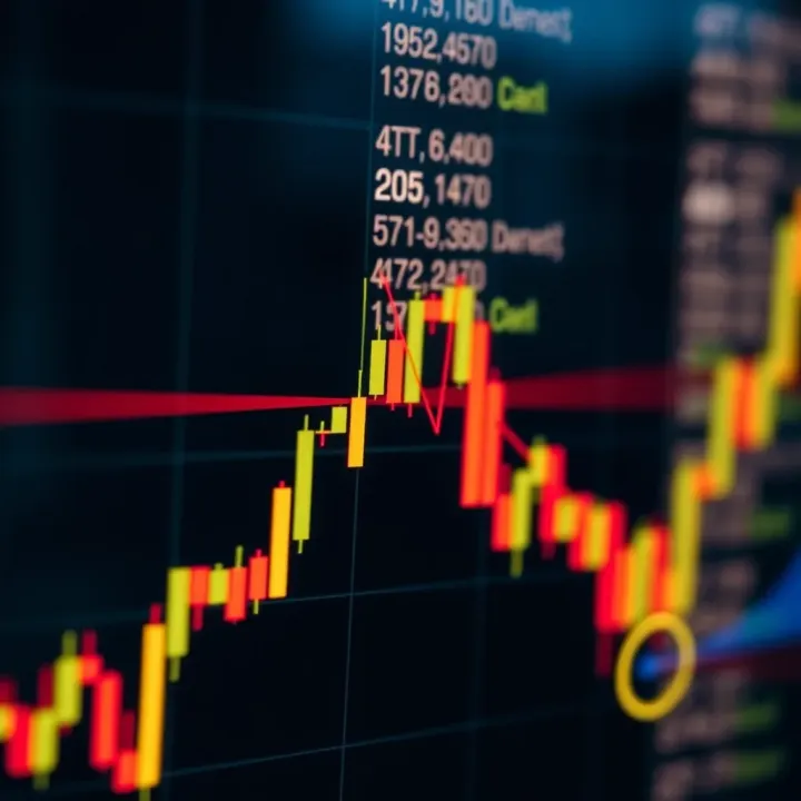 Recognizing the Head and Shoulders Pattern in Market Charts Technical analysis chart displaying head and shoulders pattern with support and resistance levels
