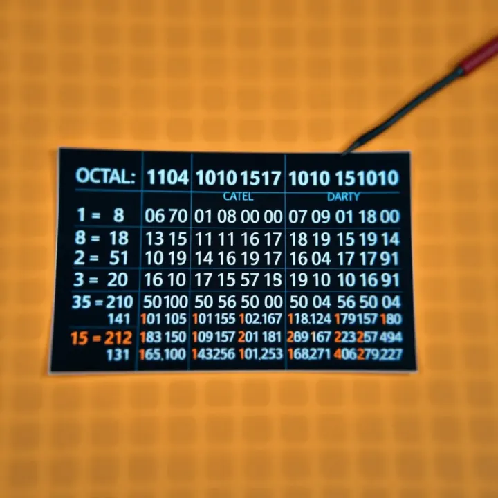 Octal to Binary Conversion Explained