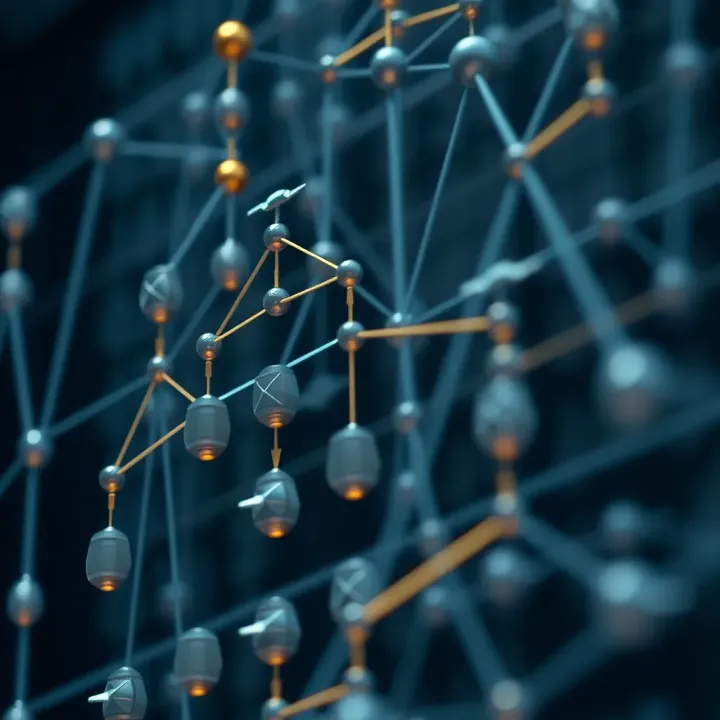 Diagram illustrating the structure of a binary search tree with nodes and branches representing key relationships