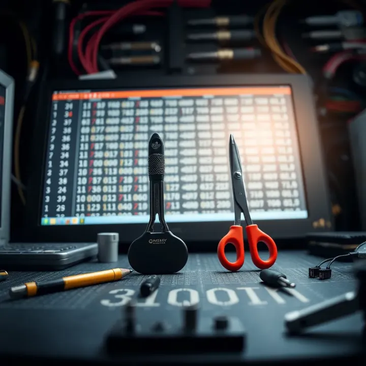 Essential Tools for Binary Code Conversion Visual representation of various tools used for converting binary code in programming and electronics