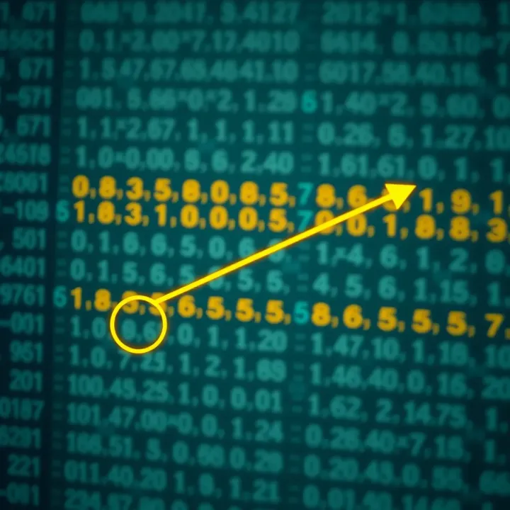 Diagram illustrating how binary search narrows the search range within a sorted array to find a target element efficiently