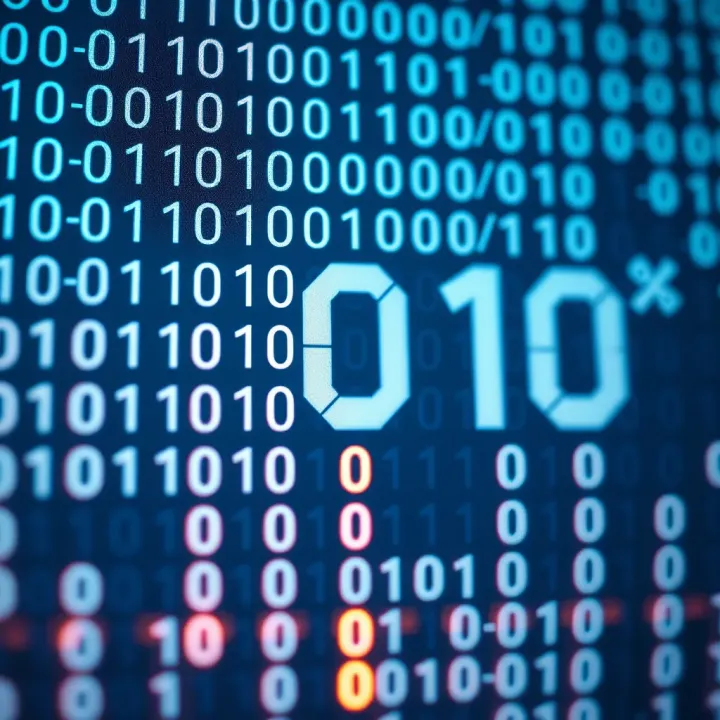 Visual representation of basic binary arithmetic operations