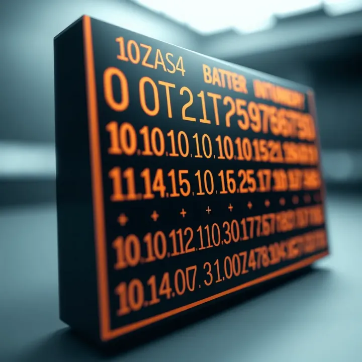 Diagram showing binary digits and their place values in the binary number system