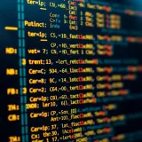 C++ code snippet demonstrating binary search implementation on a sorted array