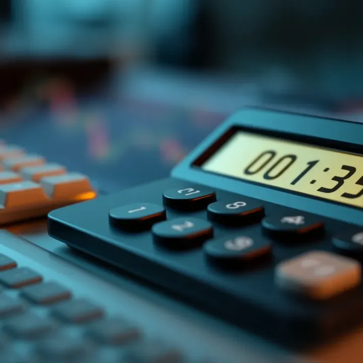 Graphical representation showing the subtraction of binary numbers using a binary subtractor calculator interface