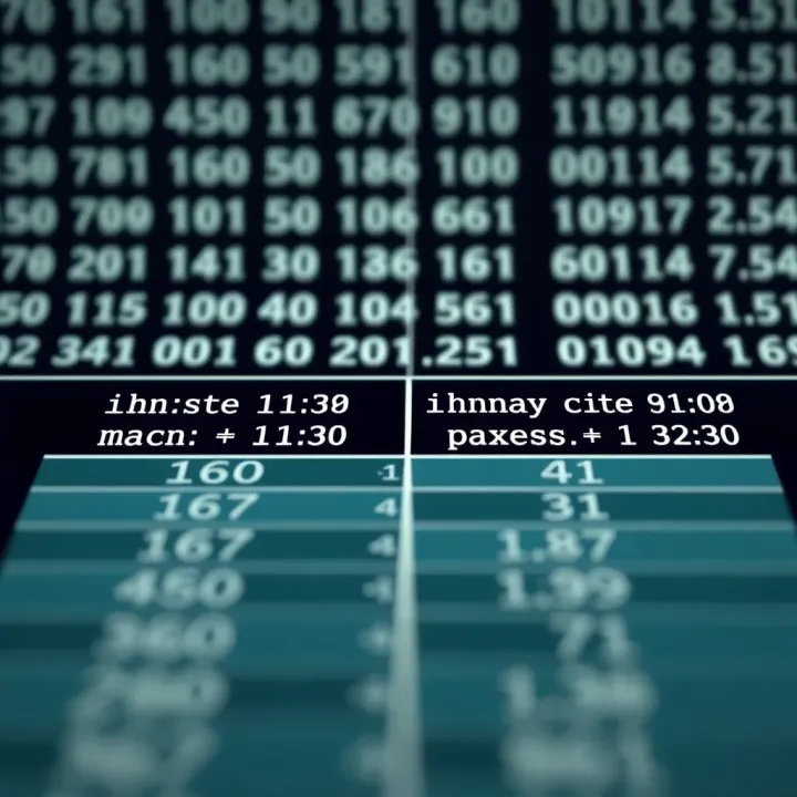 Comparison of Binary and Gray Code Values Table showing binary code alongside corresponding Gray code values for digital conversion