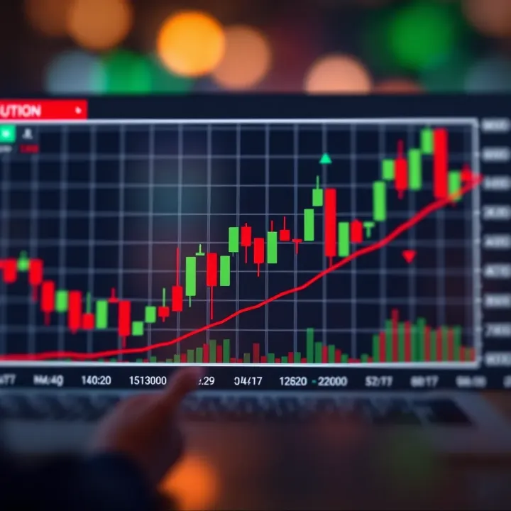 Bearish Harami Candle Pattern Indicating Market Caution Diagram showing a bearish harami candle pattern suggesting a possible price reversal in the stock market