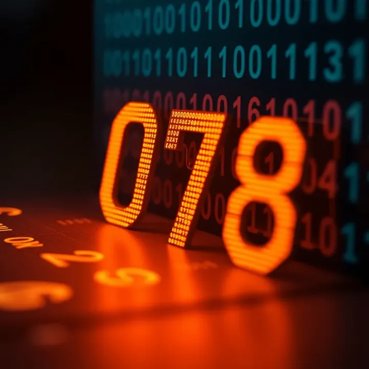 Visual comparison showing octal digits alongside their equivalent binary groups