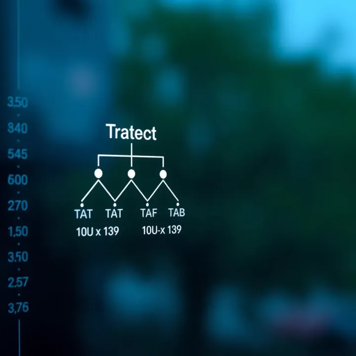 Structure of an Optimal Binary Search Tree Diagram showing the structure of an optimal binary search tree with nodes and weighted edges